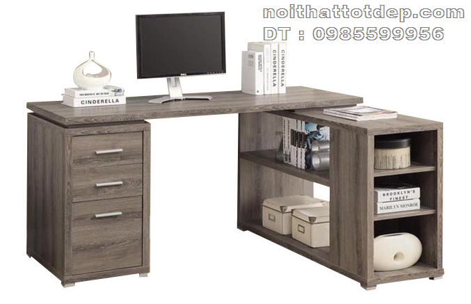bàn làm việc - gỗ veneer